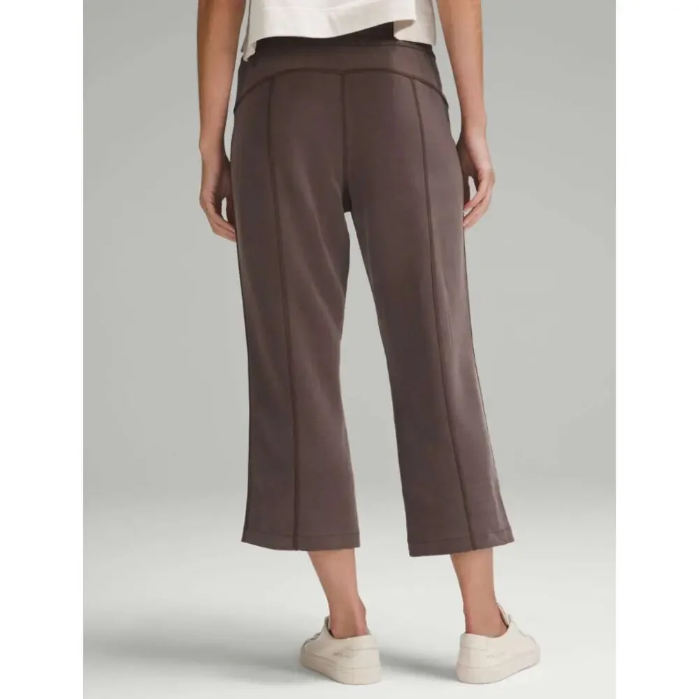 Lululemon Softstreme High-Rise Straight-Leg Cropped Pant Espresso 6